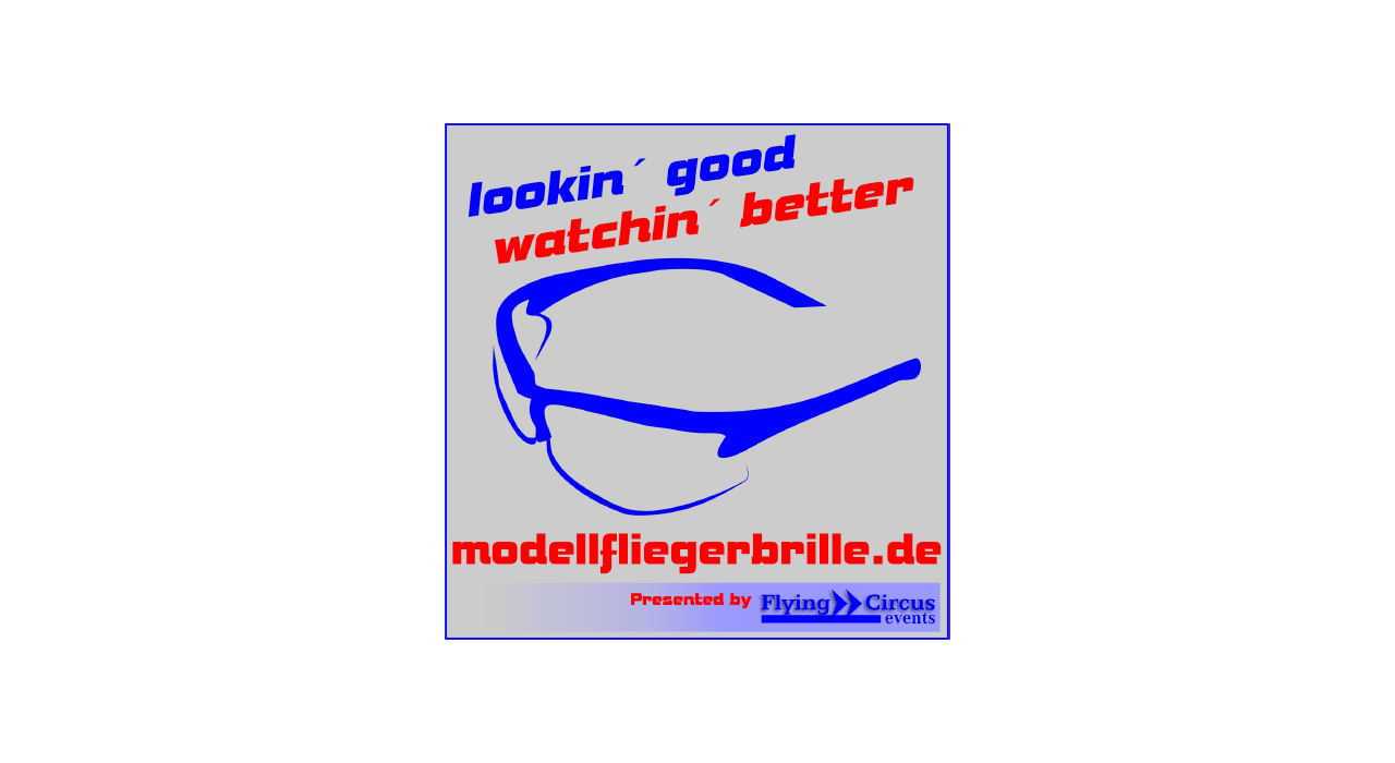 Die Modellfliegerbrille